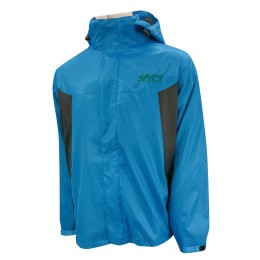 J917   Custom made contrast color waterproof windbreaker design silk screen printing green logo Cufflinks Velcro design zipper design windbreaker coat factory J917   Custom made contrast color waterproof windbreaker design silk screen printing green logo Cufflinks Velcro design zipper design windbreaker coat factory